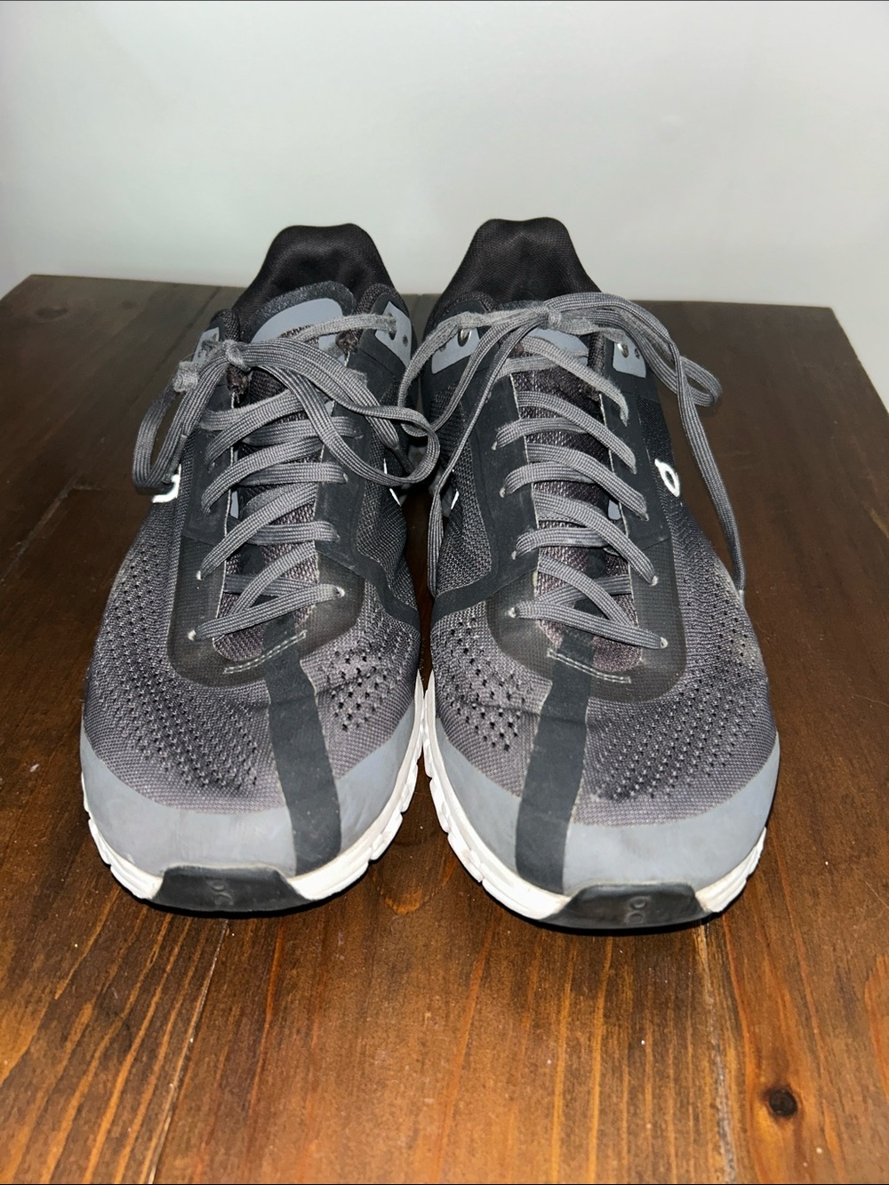 On Men’s Athletic Running Shoe - Black & Gray - Picture 2 of 7